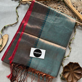 Indupriyaa Rama Handloom Tissue Cotton saree